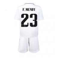 Dres Real Madrid Ferland Mendy #23 Domaci za djecu 2022-23 Kratak Rukav (+ kratke hlače)